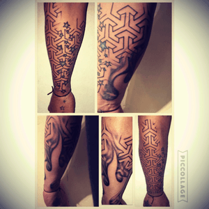 @geometric tattoo by PrabhuLea