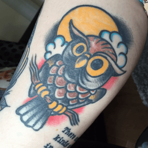 My owl ❤️ #owltattoo 