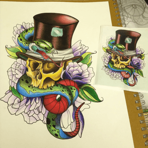 Another drawing i replicated to use as the tshirt design for the tattoo shop. #art #tattooapprentice #tattooapprentice #tattoo 