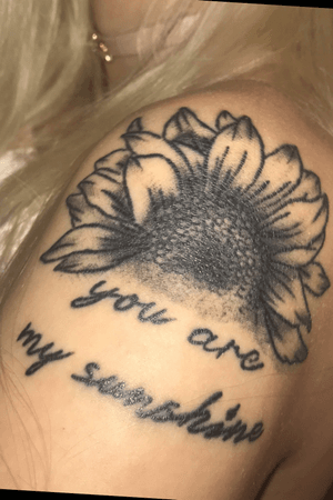 You are my sunsine sunflower