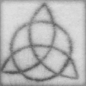My triquetra is 10 years old and heading for a touch up I think #triquetra #bodymindsoul #catholicism #catholic #romancatholic #pagan #roma #blending 