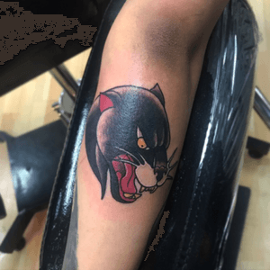 #blackpanther #traditional #neotraditional #Cattoo 