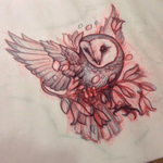 Have a moon and a bit of the night sky on the back of my right thigh that needs help but would love this under the moon and night sky and then could add some nocturnal animals to the front of my thigh eg fox, wolf etc I NEED YOUR HELP MEGAN #megandreamtattoo! #pleasepickme #loveink #owl #thighpiece 