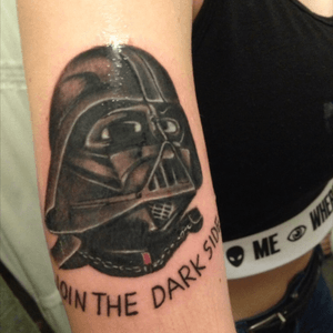 Darth Vader, done 1 month ago, the picture was taken 3 hours after it was made