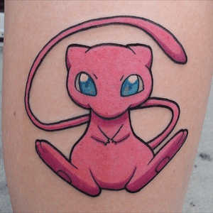 Cute Mew tattoo #cute #pokemon 