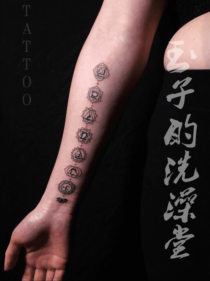 Tattoo Uploaded By Camille Chakra Manipura Tattoo Forearm Womentattoo Tattoodo