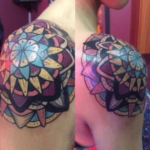 #mandala #traditional #color #solid #line #traditionaltattoo 