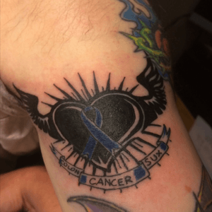 Colon cancer warrior  by Joe   Ink Addiction tattoo. Chicago