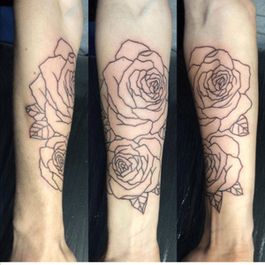 First tattoo, love the way outlines look 
