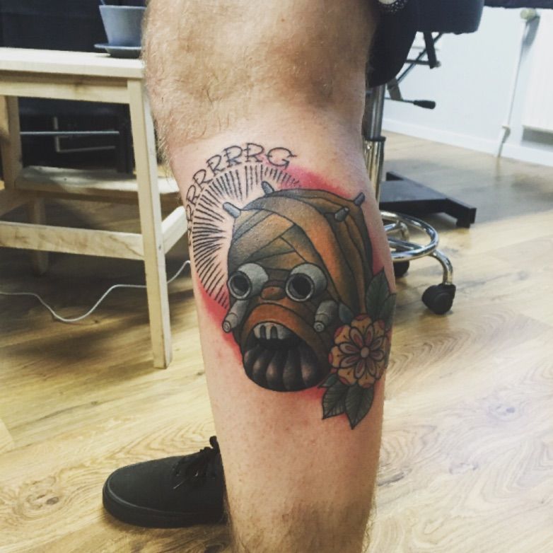 Tattoo Uploaded By Jay My Tusken Raider Done By Black Bird Tattto Gutersloh 272794 Tattoodo