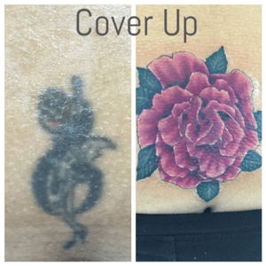Cover up of my first tattoo 