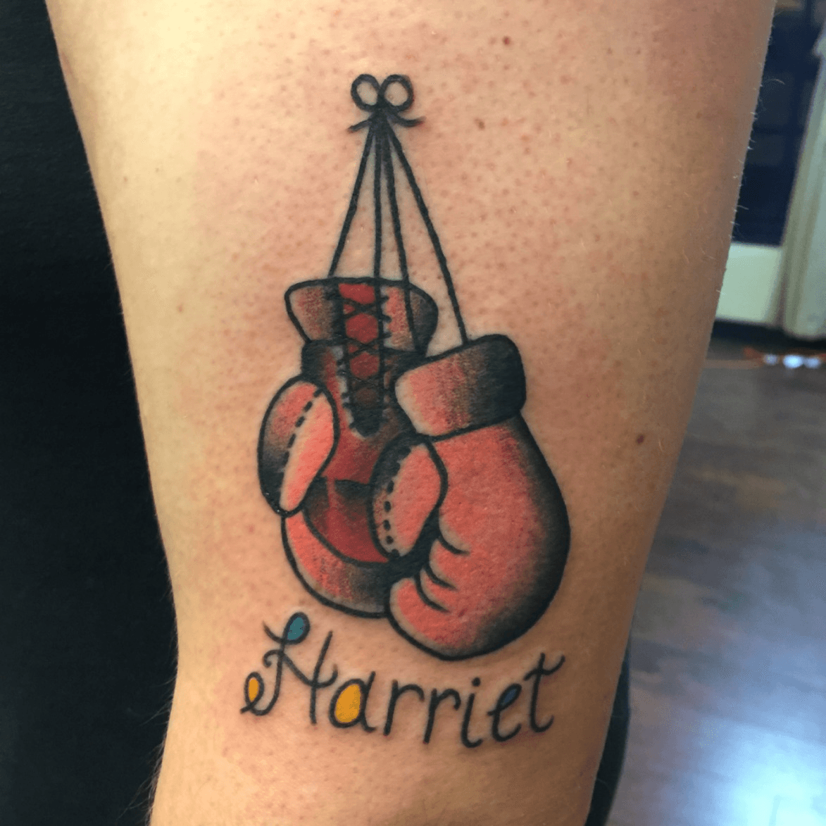 55 Boxing Gloves Tattoo Inspiring Confidence And Courage  Psycho Tats