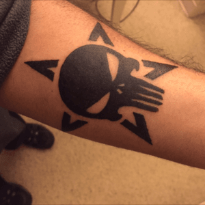 Captain Punisher logo. 