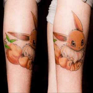 Cute eevee tattoo #eevee #pokemon #art #cute 