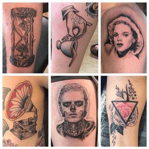 A few favorites!! I would really would enjoy to do more in these style if anyone is interested!! To set up an appointment stop by the shop, message or call!! Thank you all for the continued support!! (812)390-2081 300 N. Chestnut St. Seymour, IN 47274 #tattoos #portraits #blackandgrey #traditional #realism #indiana #tattoodo 