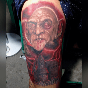 #NosferatuTattoo #vampire #realistictattoo #realism 