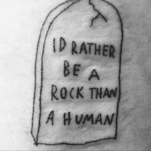 i do not relate to a tatto more than i do this one #grave 