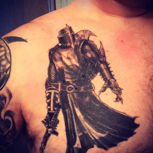 Start of a chest piece. Getting it finished tomorrow! 