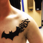 Batman was the my first tattoo on national batman day