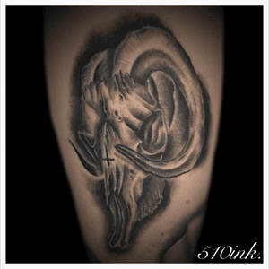 #510ink #skull #tattoo #skulltattoo 