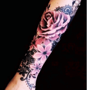 This is one of my dream tattos- would love to get something like this on my shoulder and upper arm!    #megandreamtattoo 