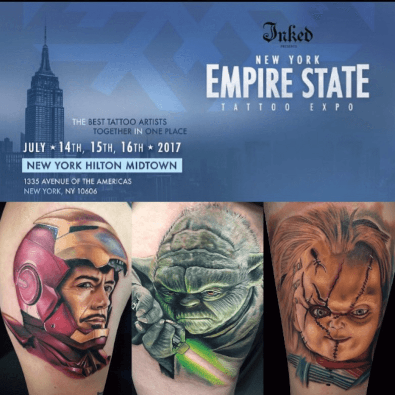 Tattoo taken at Empire State Expo