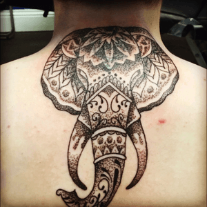 👌🏻👌🏻 #elephant #coverup #ink #tattoo 