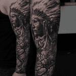  #radurusu #tattoo #tattooartist #artist #tattoos #tattoostudio #atelierfour #truro #cornwall #tattoorealistic #tattoodo #uktta #tattoolife #tattooistartmag #wearesorrymom #skinartmag #tattooart #nativeamerican #realism #blackandgrey #sleevetattoo 