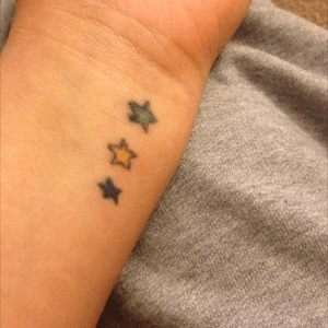 The first tattoo I got when I was 15, definitely needs to get covered up. 