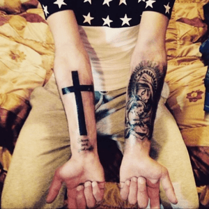 #tattoo #armeniantattoo #edtattoo #cross #virginmary 