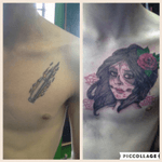#CoverUpTattoos #coverup #dayofthedeadgirl #dayofthedead 