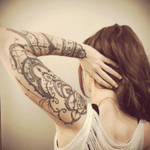 Mandala sleeve by Arild Flatebø, Contrast Ink Tattoo, Sandefjord. #contrastinktattoo #welovegreatink #tattoodo #ink #mandala #mandalasleeve #femenine #sleeve #norway #arildflatebo