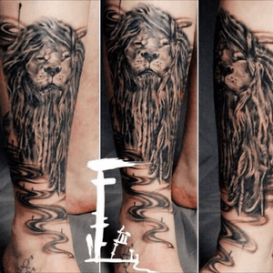 #Dreadlock #Lion inked in #Xian #china 