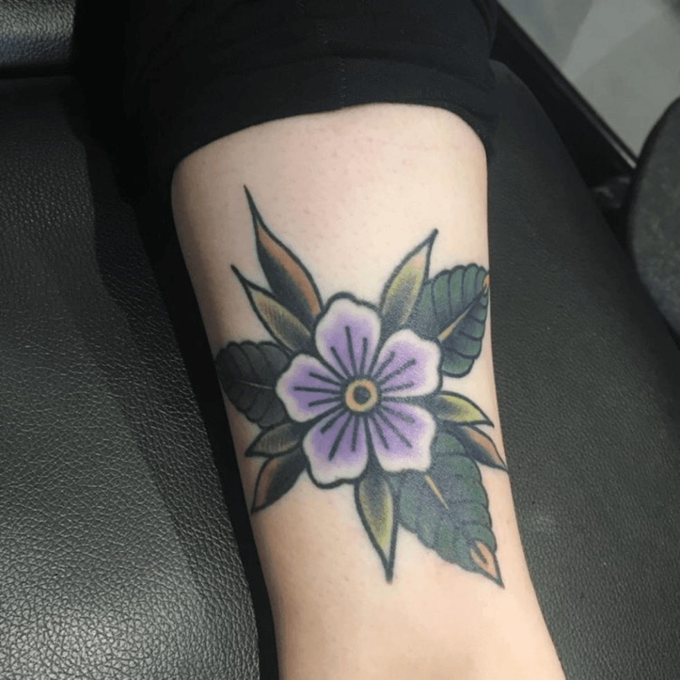 Tattoo Uploaded By Bethan Traditional Forget Me Not Flower Next Tattoo Tattoodo