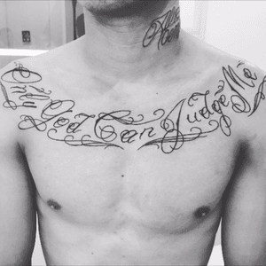 Tattoo Only God Can Judge Me #jeffinhotattow 