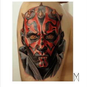 #starwarstattoo #darthmaultattoo #colortattoo #enyamahuta 