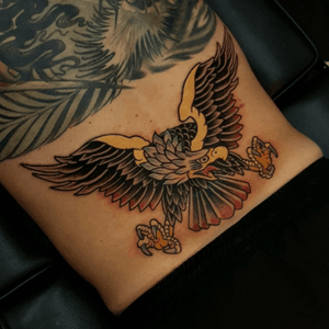 New piece, traditional eagle