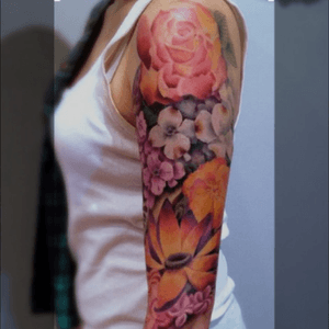 Nice floral sleeve