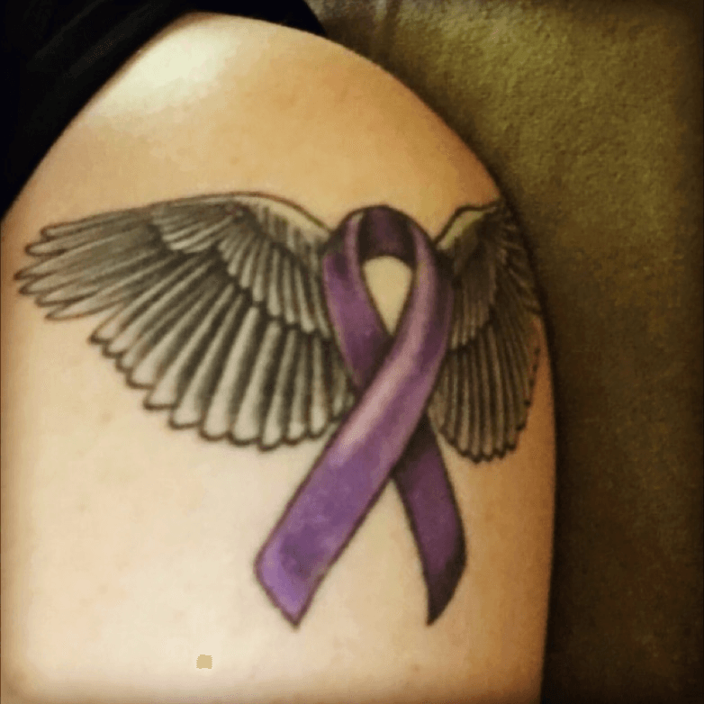 Tattoo uploaded by Brandy  I got this in honor of everyone and myself  fighting with epilepsy everyday  Tattoodo