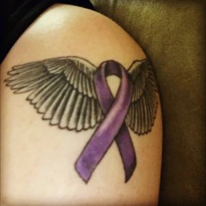 #epilepsyawareness #ribbon #angelwings #warrior 