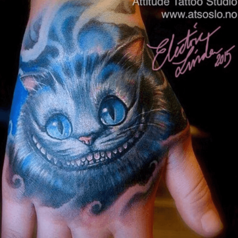 Tattoo uploaded by Phoebe Cassandra Andersen cheshirecat