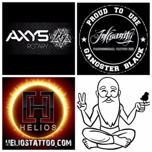 My sponsors @axysrotary @heliostattoo @inksanity_ink @happygurubutter #axysrotary #axystattoomachine #inksanity_ink #heliostattoo #heliosneedles #happygurubutter #happygurutattoobutterproteam #heliosproteam #inksanityproteam