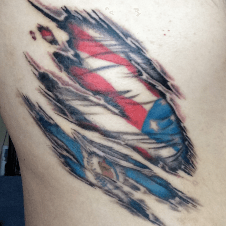 Flag Tattoos  Tattoo Designs Tattoo Pictures  Page 4
