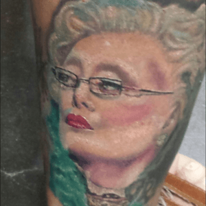 Madame Morrible from my #Wickedmusical sleeve! #NickHartung 