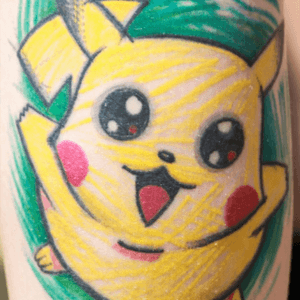 #pikachutattoo #pikachu #pokemontattoo #pokemon 