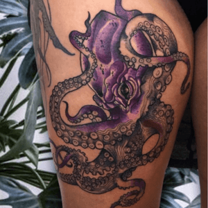 🐙 colab. With my good friend @__bonnieandclyde_tattoo__