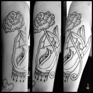 No.64 White Tara Hand #tattoo #whitetara #hand #lotus #lotusflower #bylazlodasilva