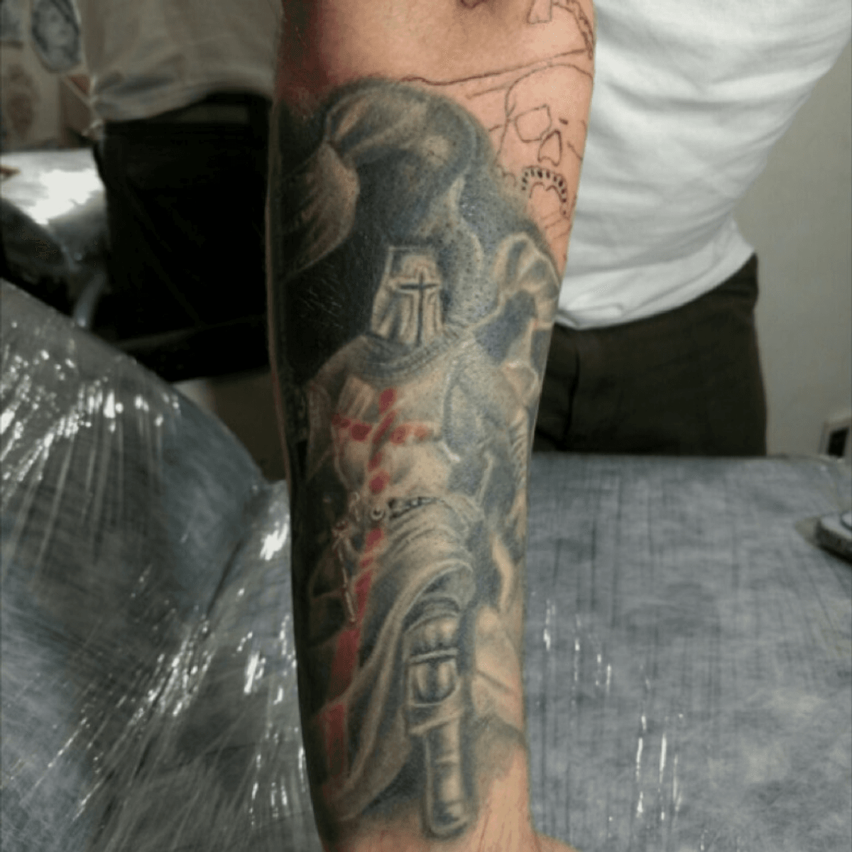 fallen knight tattoo