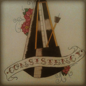 An old piece that i designed for an old friend of mine to remind her to stay consistent with her life.