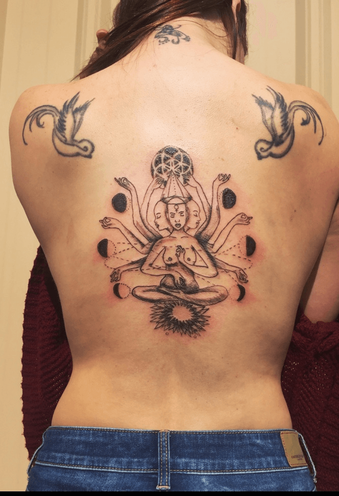 Share more than 81 spiritual hippie tattoos best  ineteachers